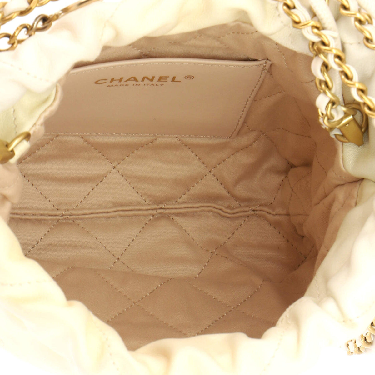 22 Chain Hobo Quilted Shaded Calfskin Mini