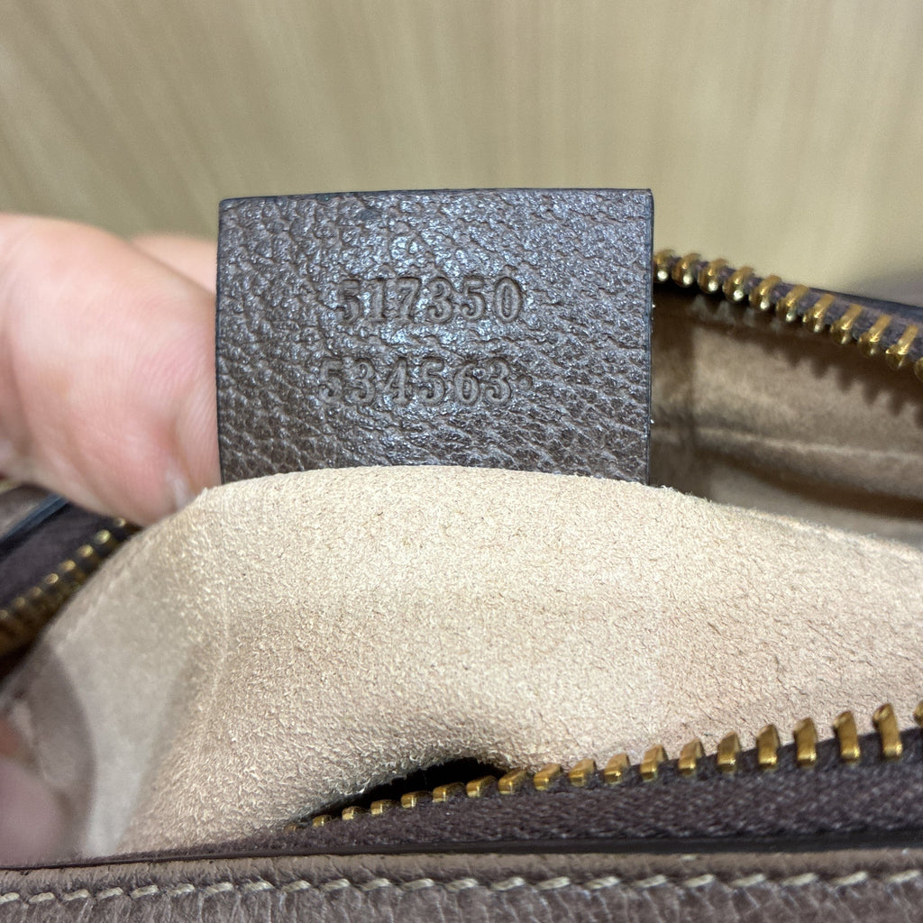 Ophidia Shoulder Bag GG Coated Canvas Mini
