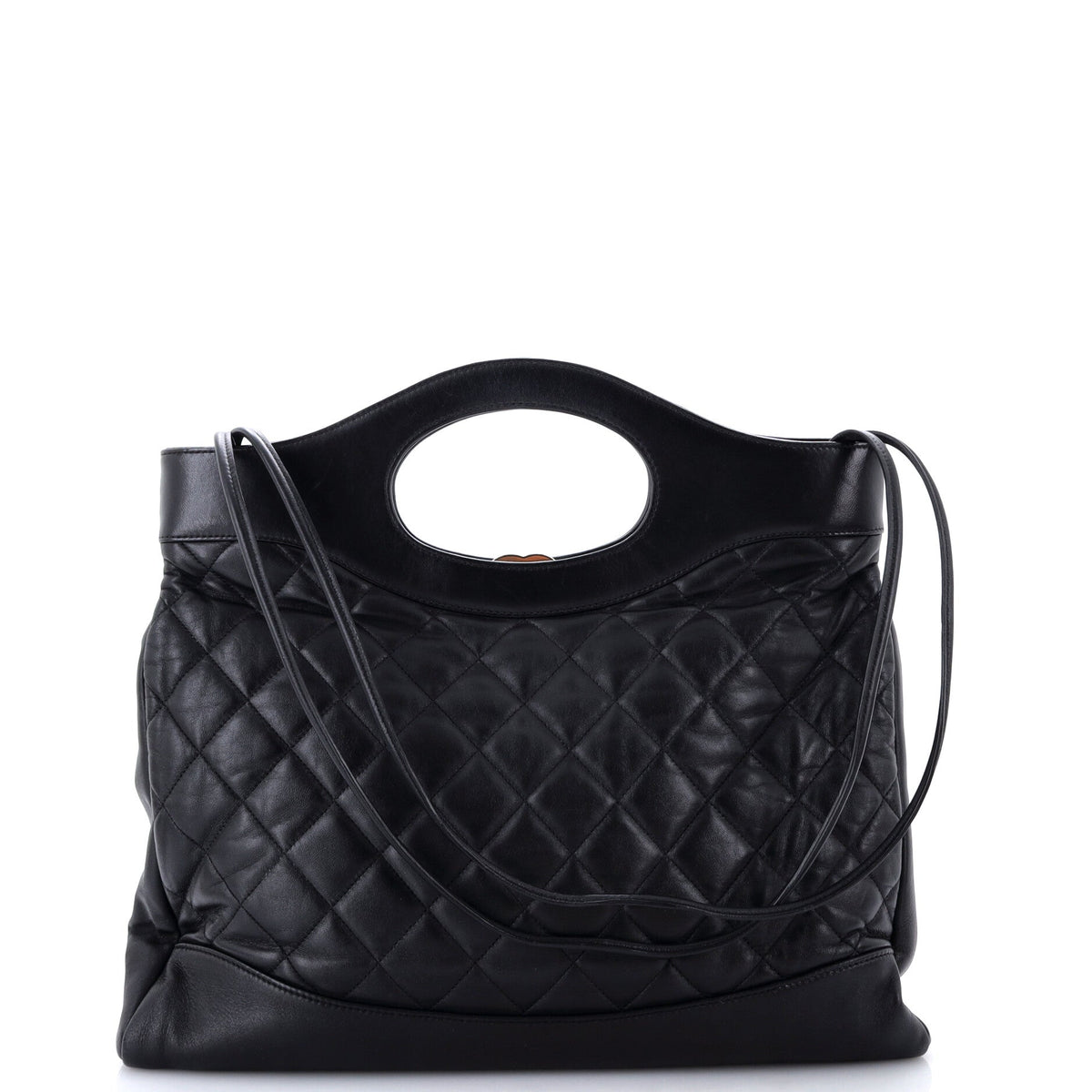 31 Shopping Bag Quilted Lambskin Large