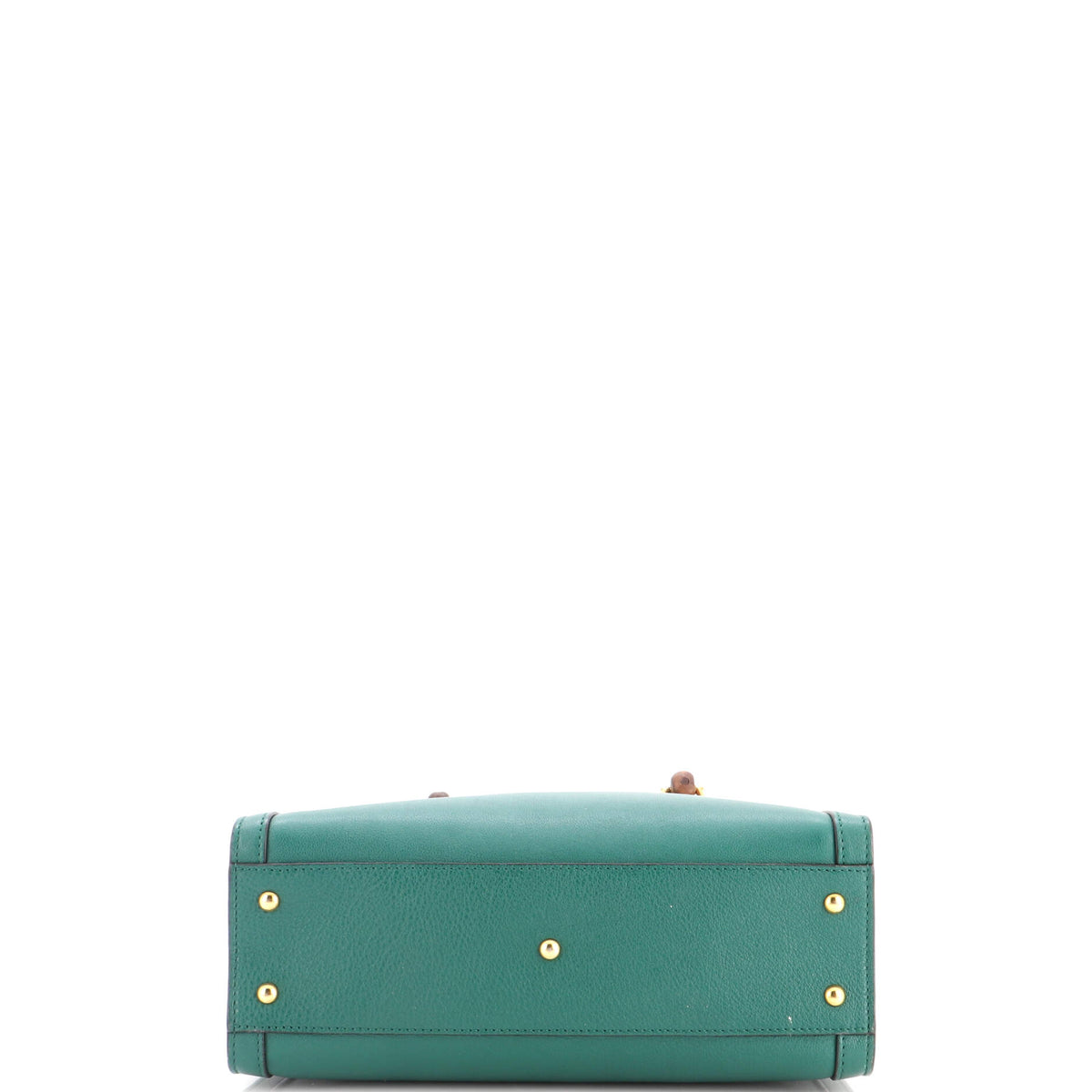 Diana NM Bamboo Handle Tote Leather Small