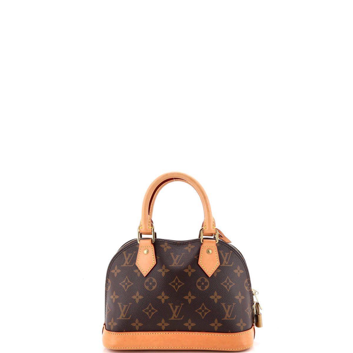 Alma Handbag Monogram Canvas BB