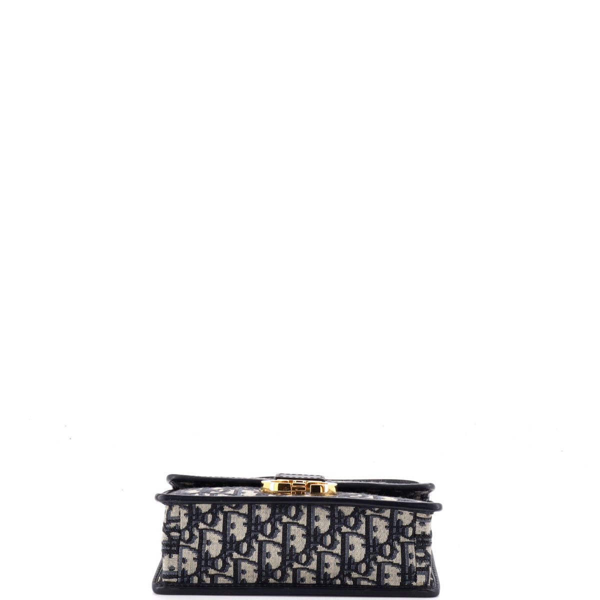 30 Montaigne Chain Flap Bag Oblique Canvas East West