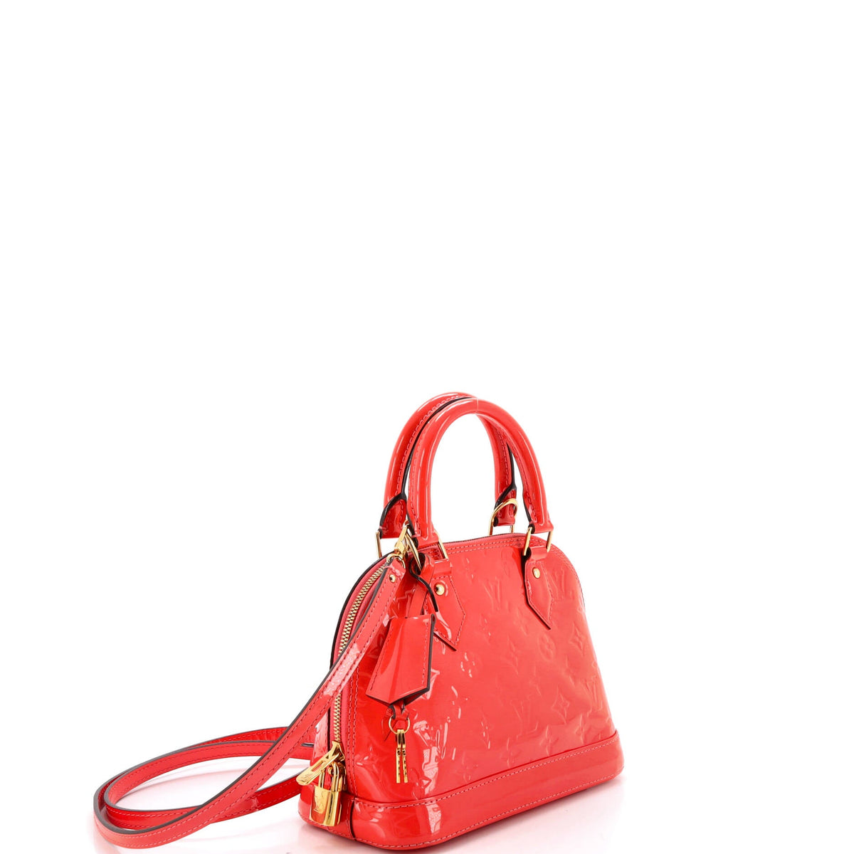Alma Handbag Monogram Vernis BB
