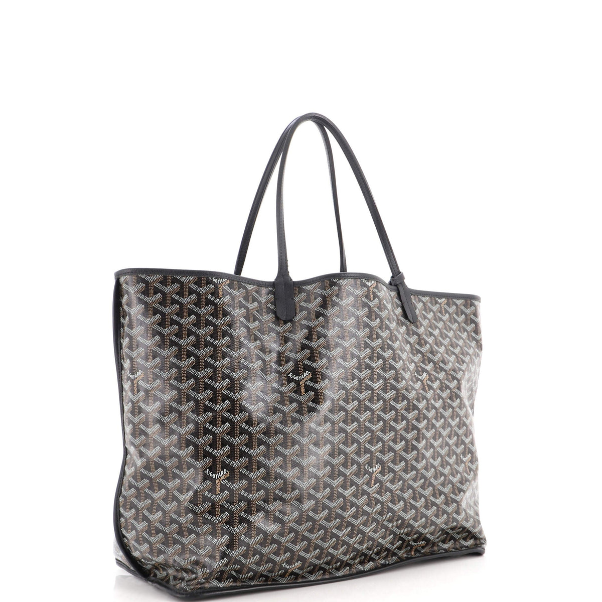 Anjou Reversible Tote Coated Canvas GM