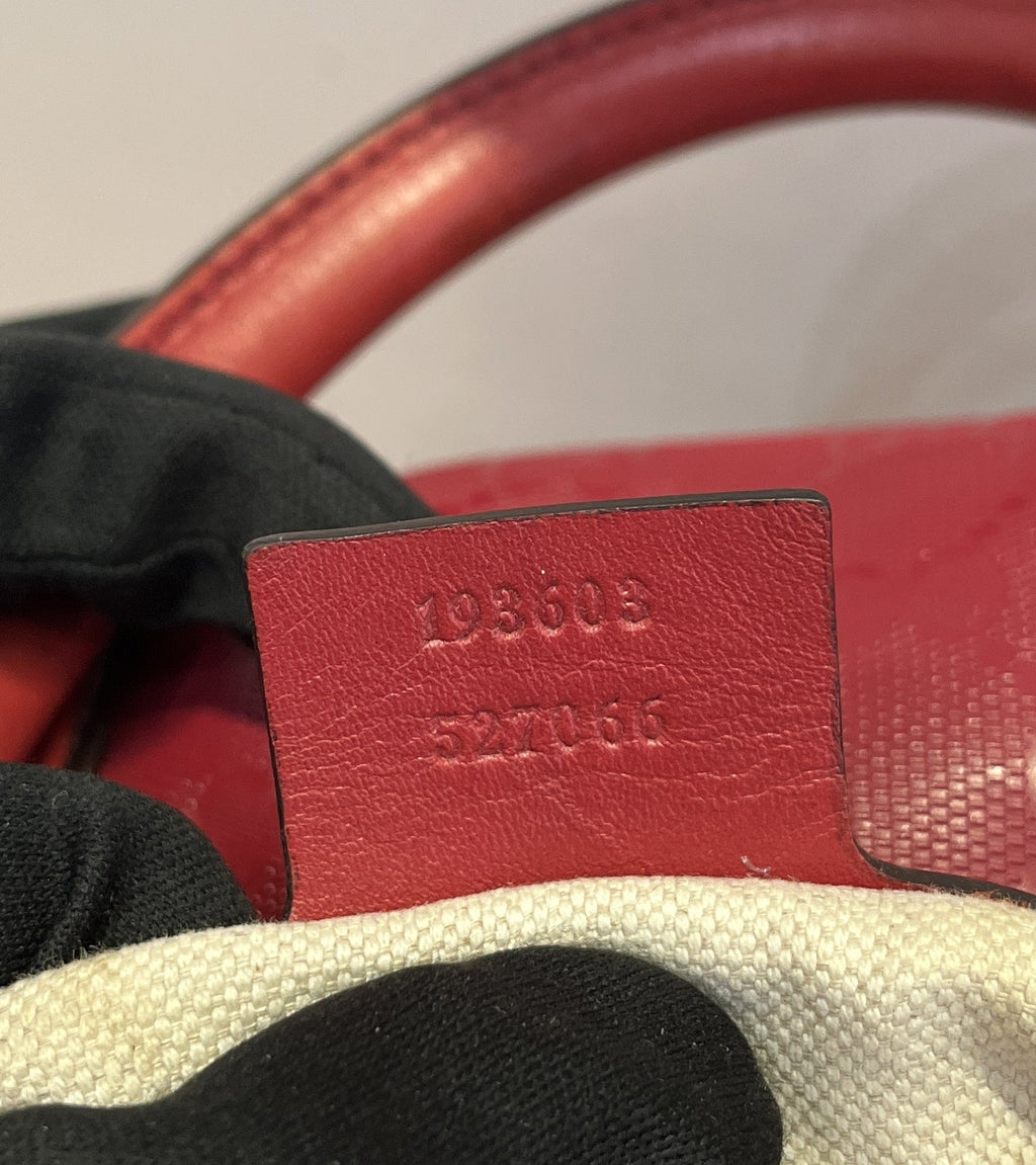 Joy Boston Bag GG Imprime Medium
