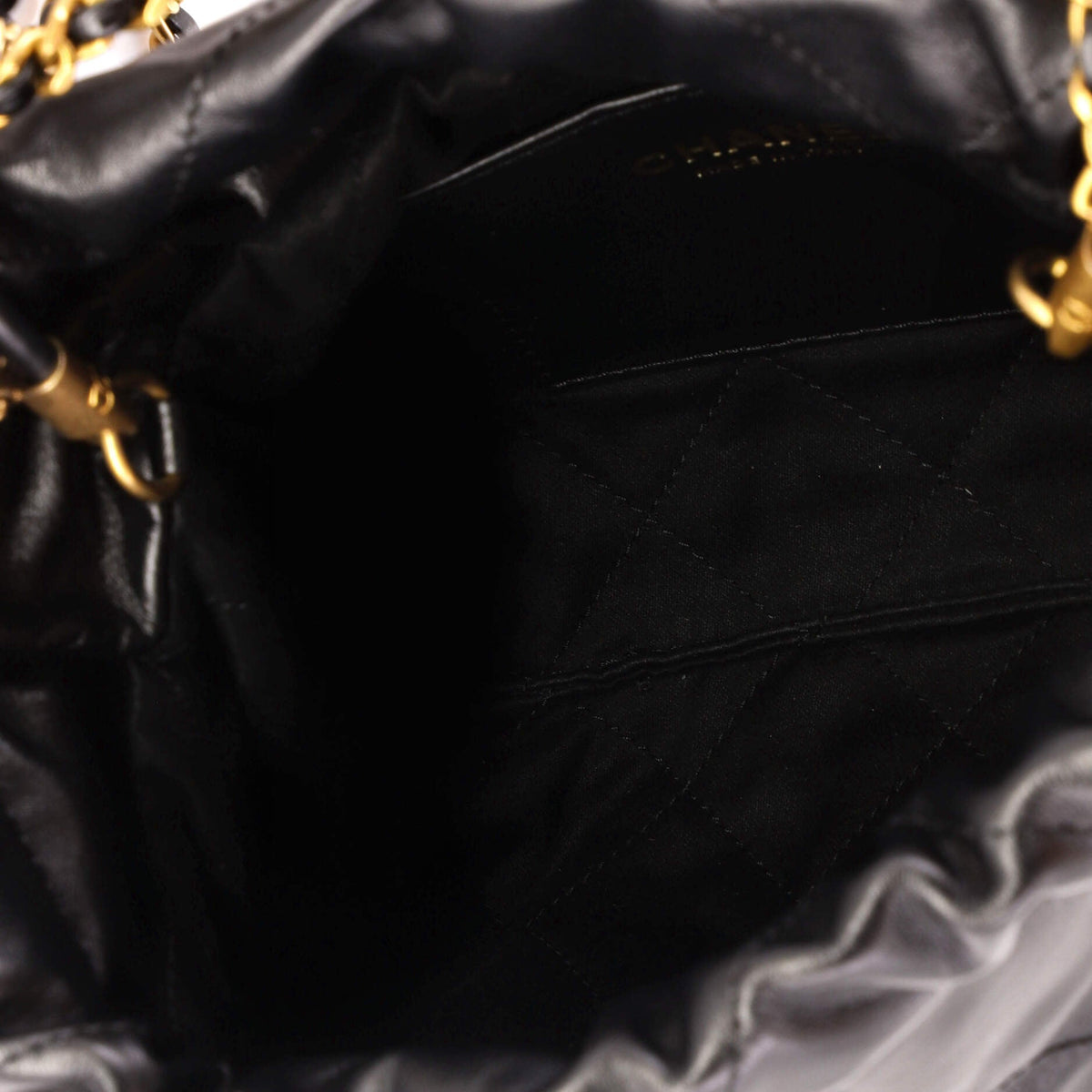 22 Chain Hobo Quilted Calfskin Mini
