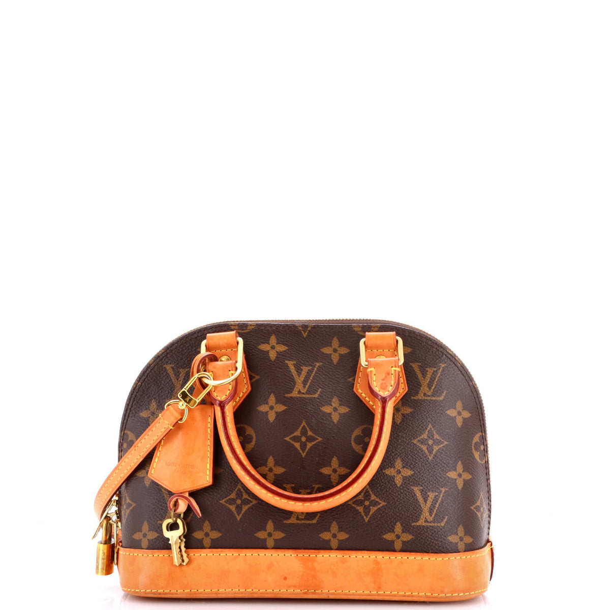 Alma Handbag Monogram Canvas BB