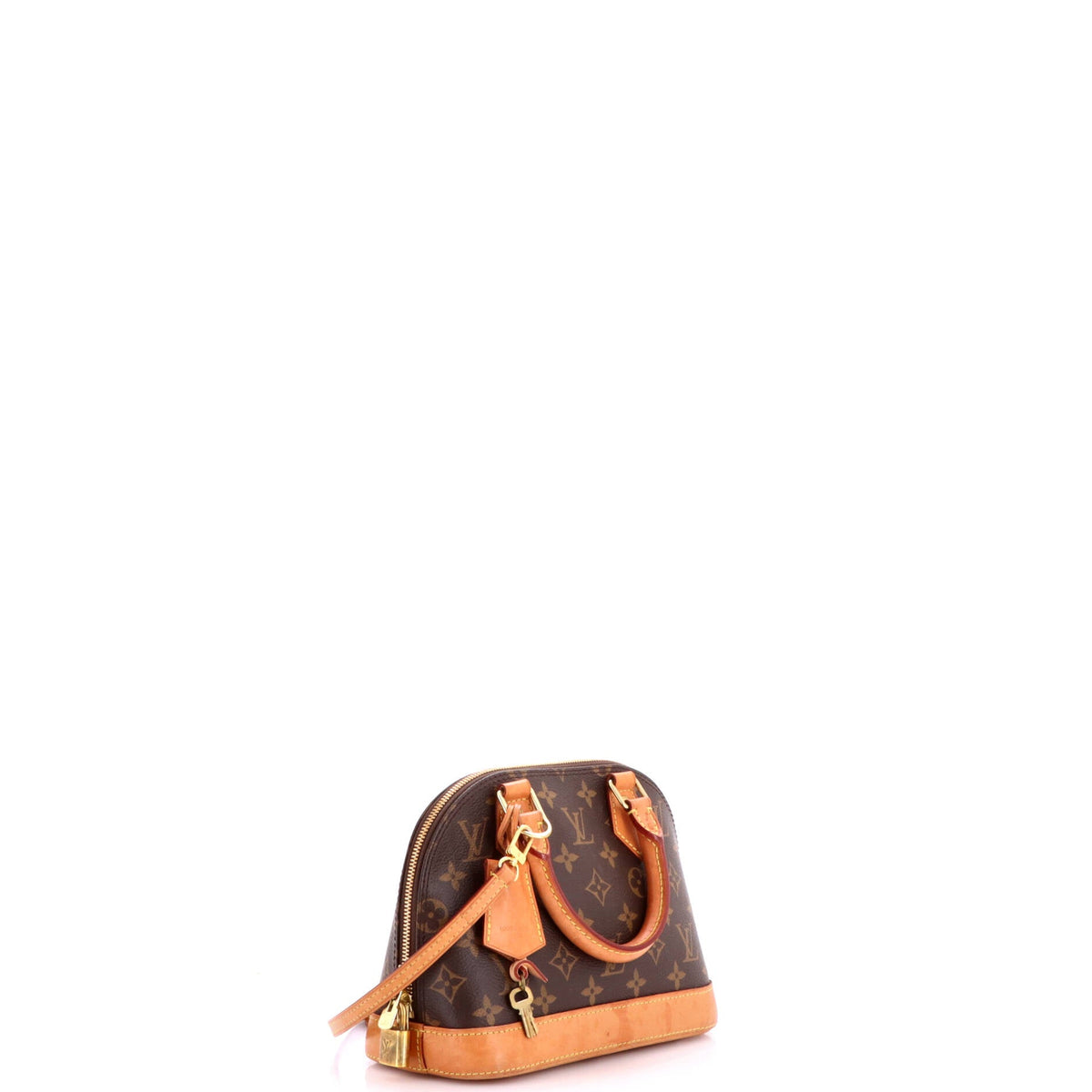 Alma Handbag Monogram Canvas BB