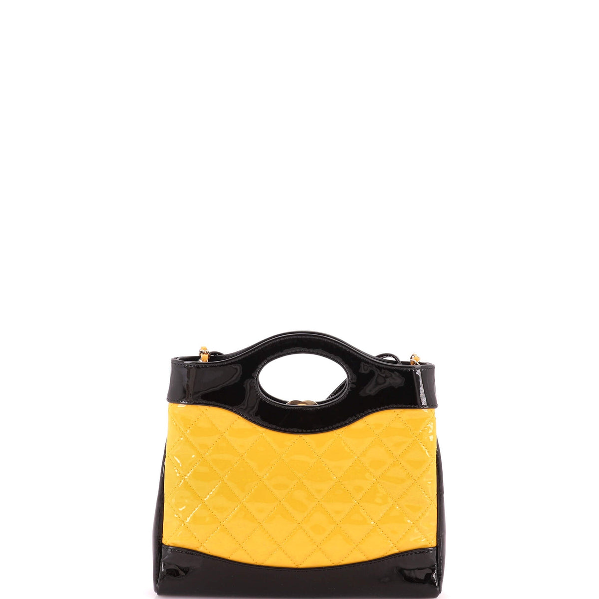 31 Shopping Bag Quilted Patent Mini