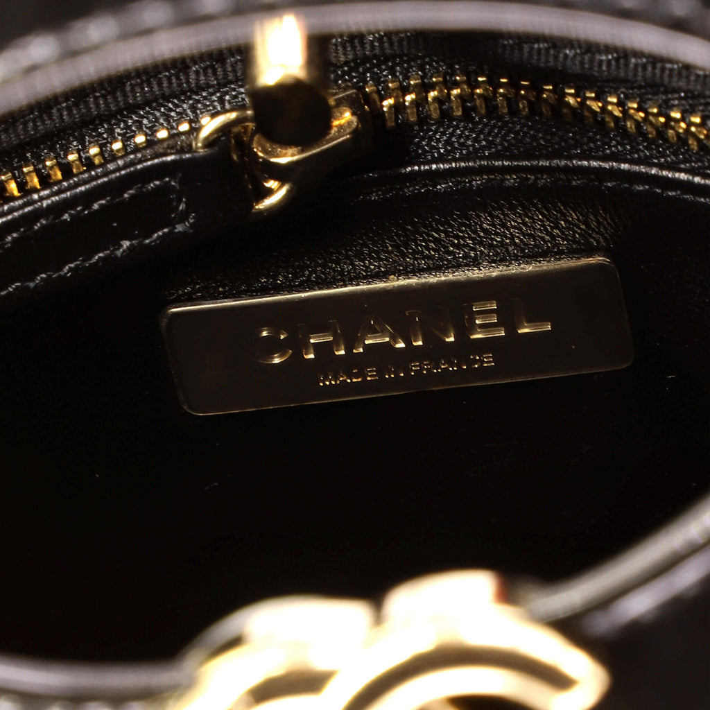 31 Shopping Bag Quilted Patent Mini