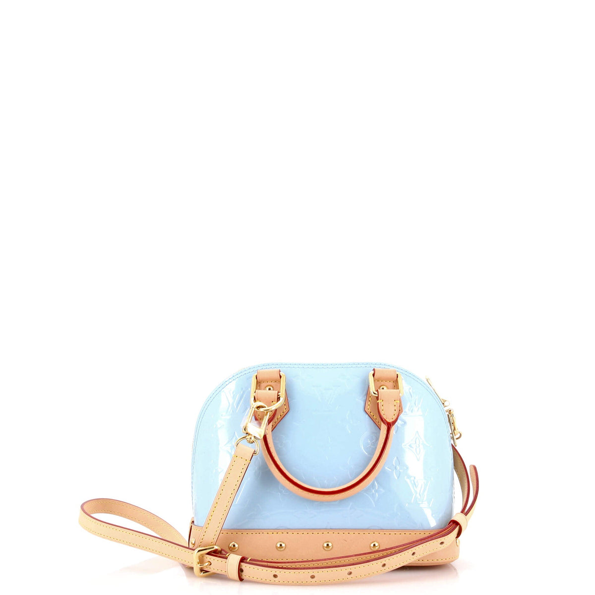 Alma Charm Chain Handbag Monogram Vernis BB