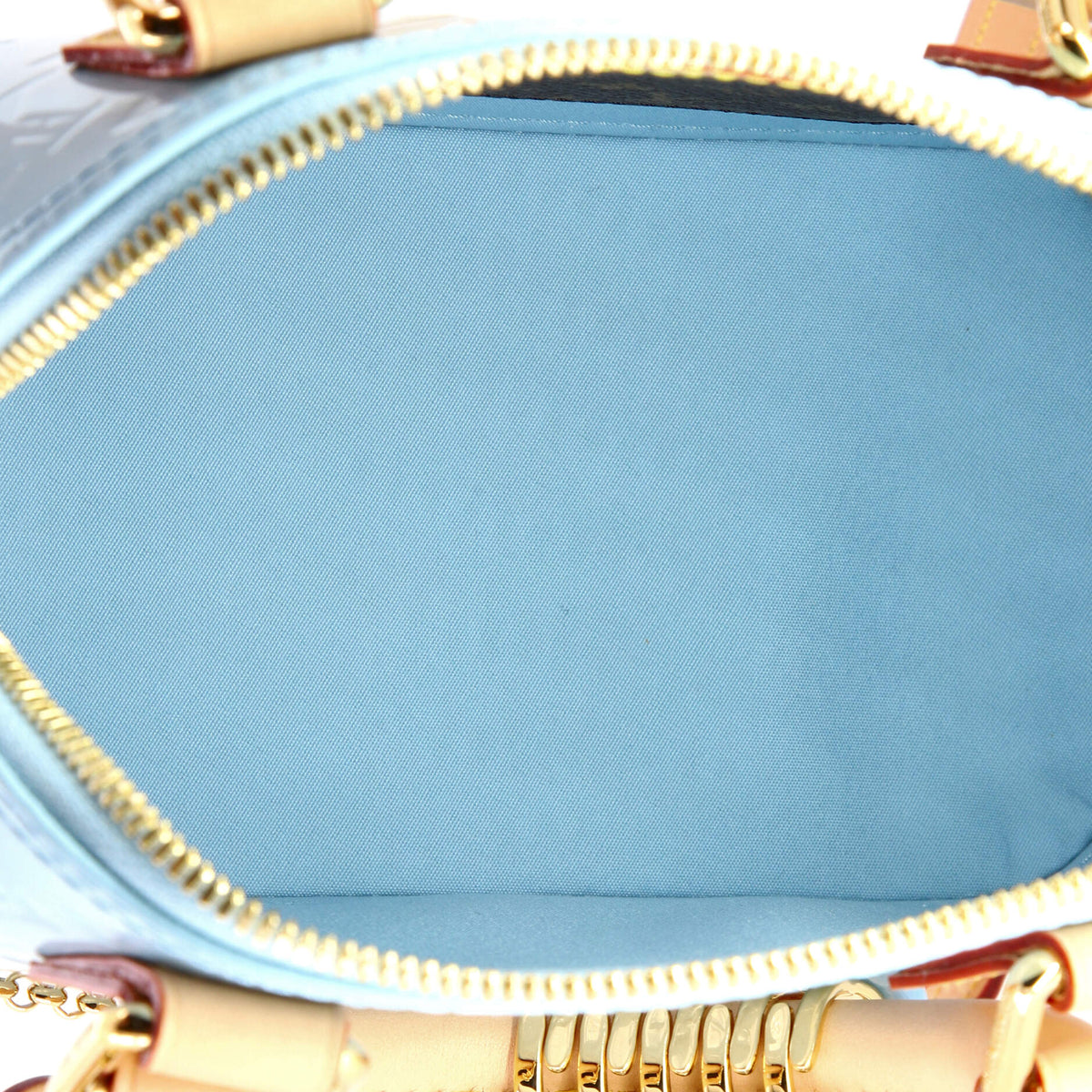 Alma Charm Chain Handbag Monogram Vernis BB