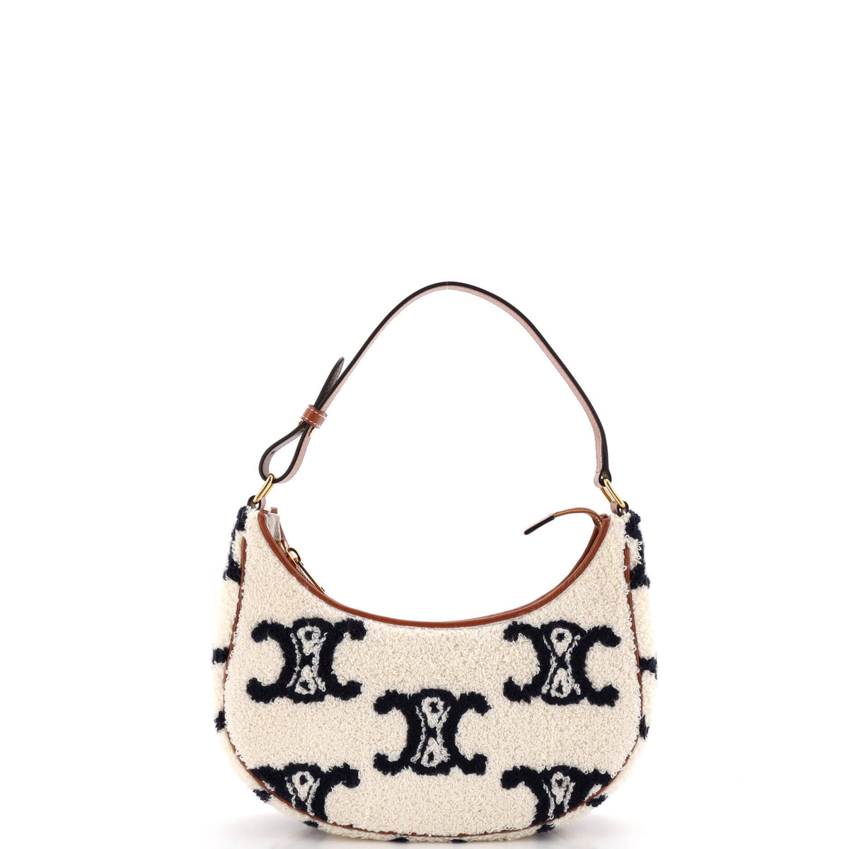 Ava Bag Triomphe Embroidered Boucle Textile