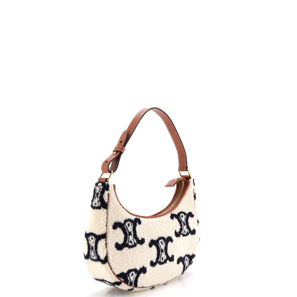 Ava Bag Triomphe Embroidered Boucle Textile