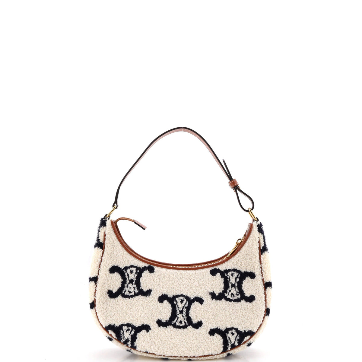 Ava Bag Triomphe Embroidered Boucle Textile