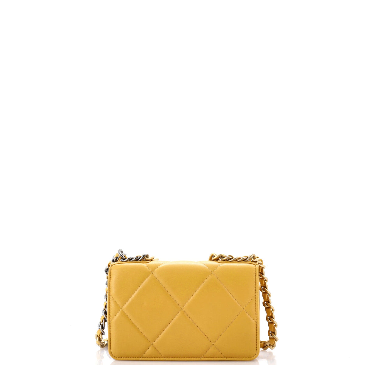 19 Wallet on Chain Quilted Lambskin