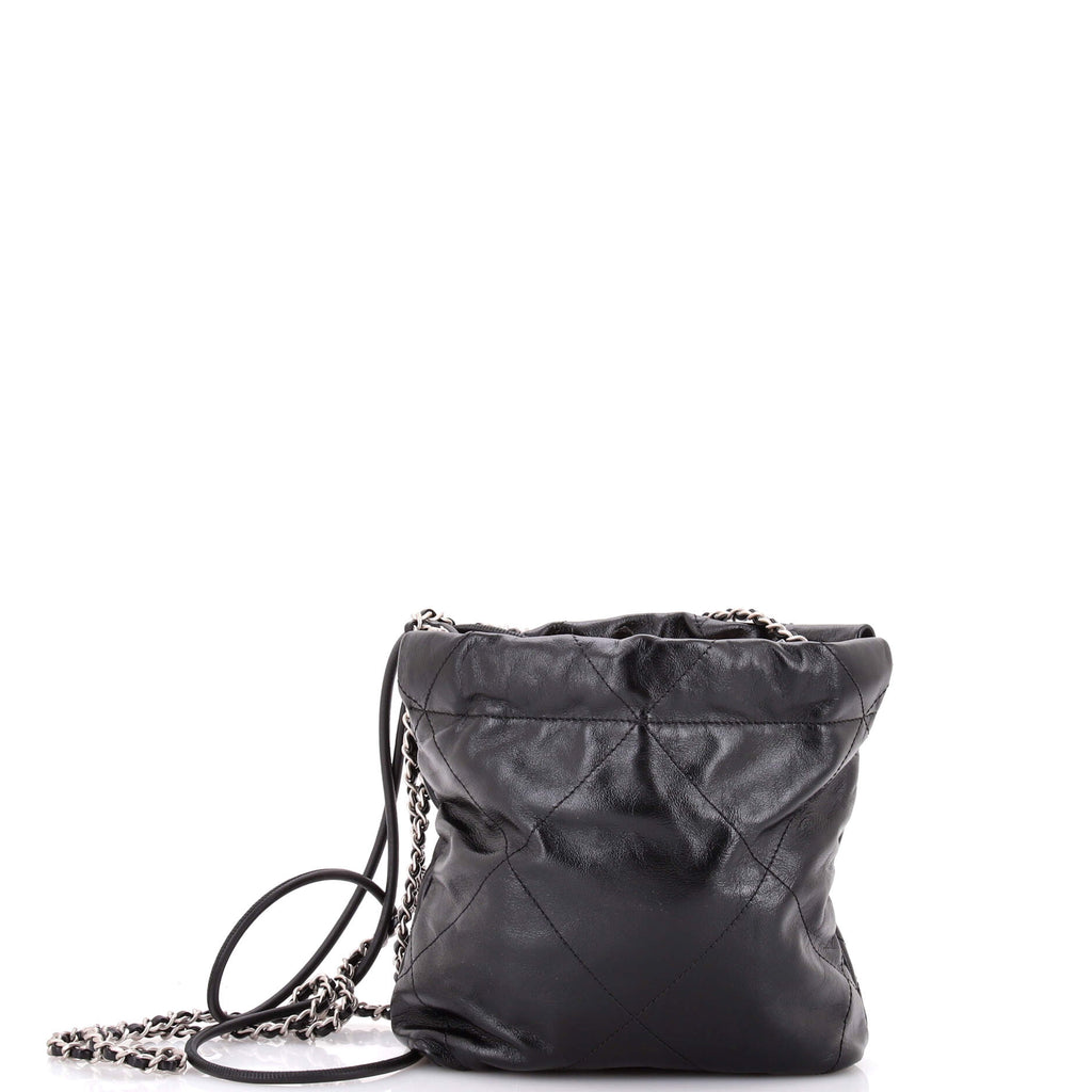 22 Chain Hobo Quilted Calfskin Mini