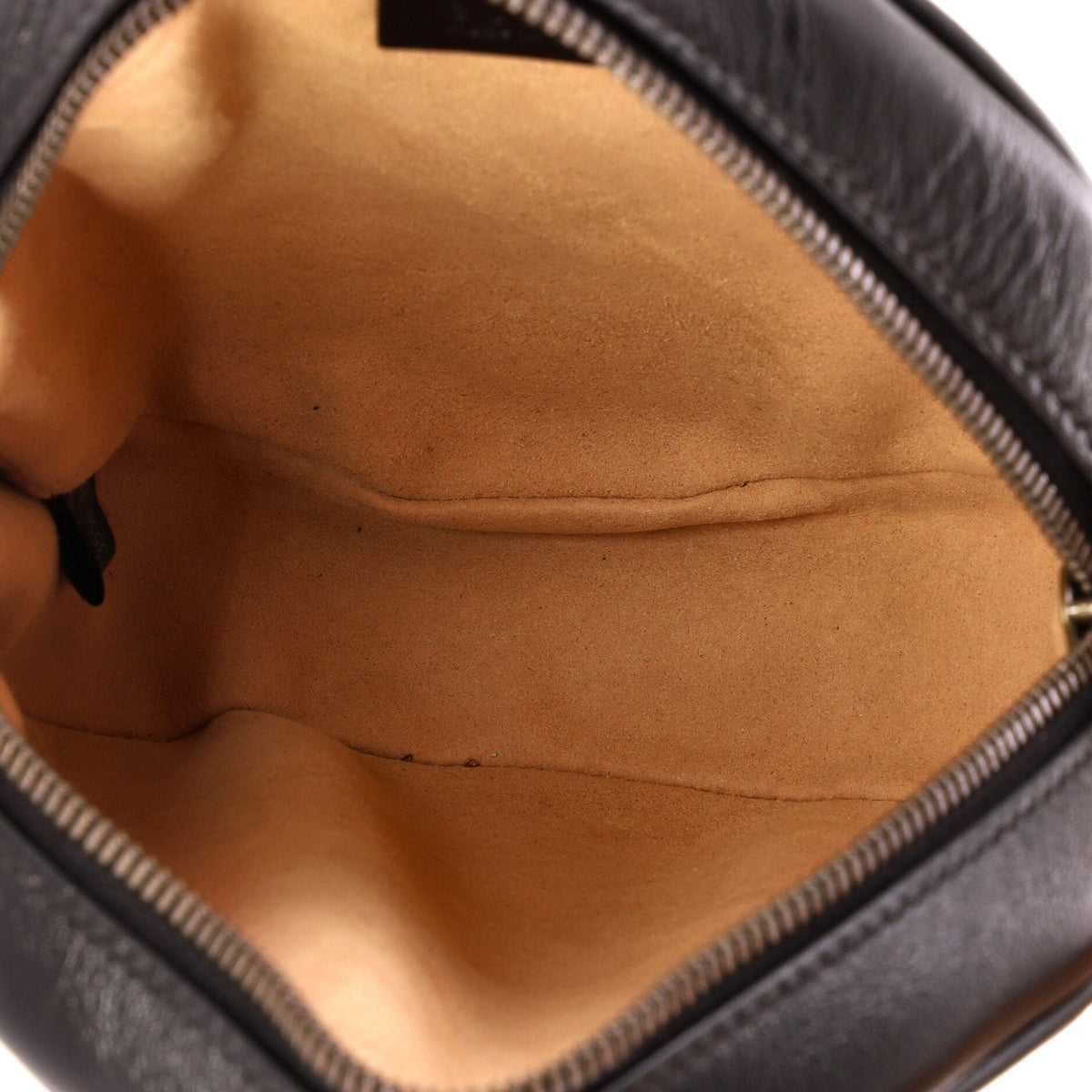 GG Marmont Round Shoulder Bag Matelasse Leather Mini