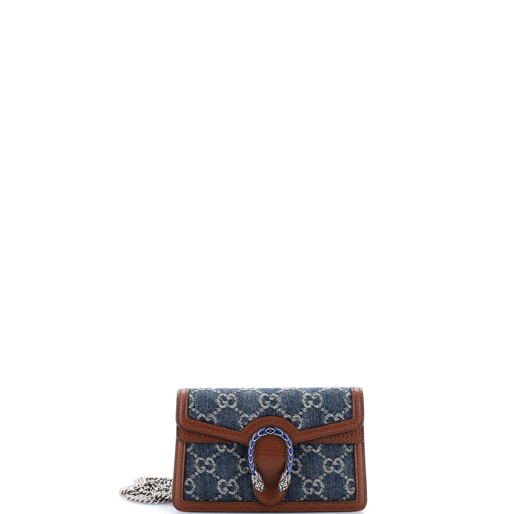 Dionysus Bag GG Denim Super Mini
