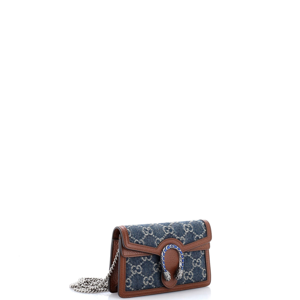 Dionysus Bag GG Denim Super Mini