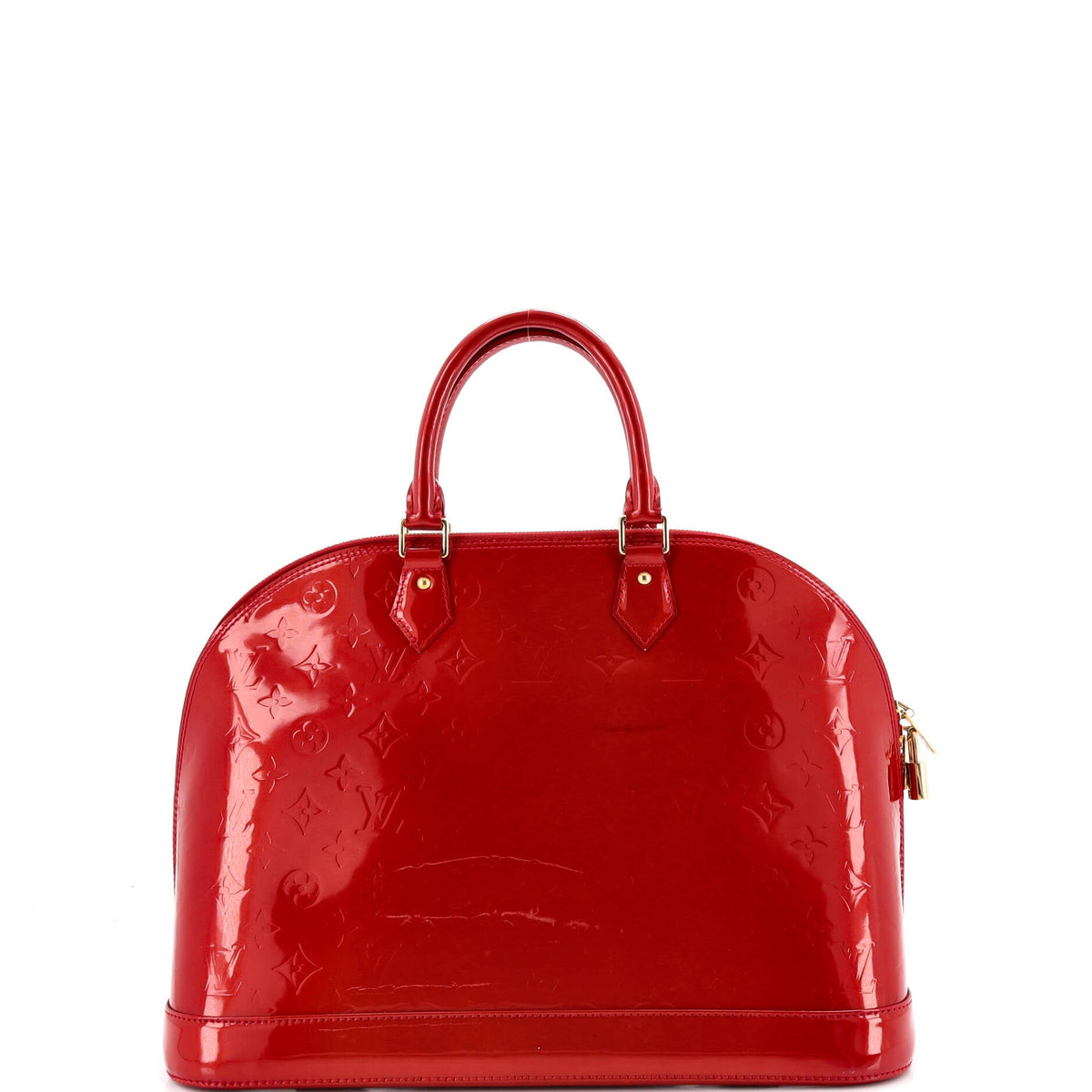 Alma Handbag Monogram Vernis GM