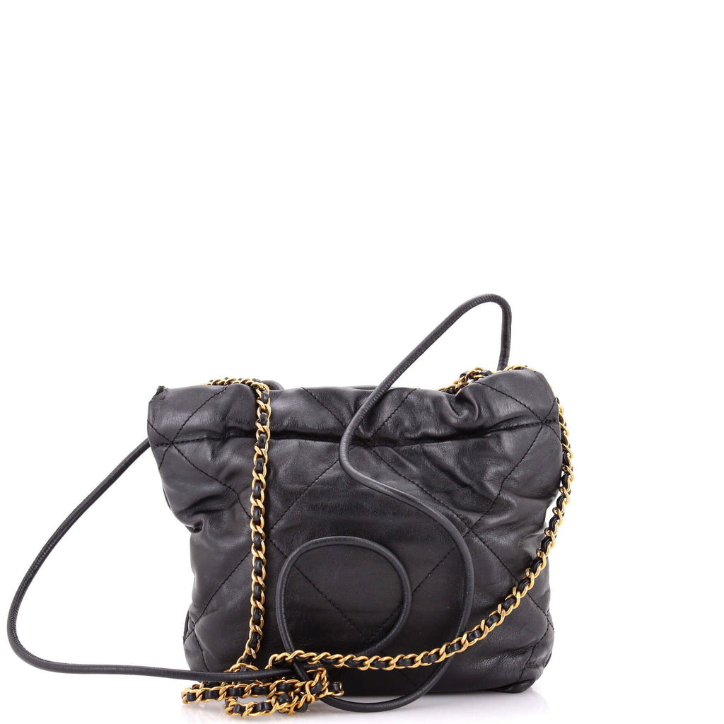 22 Chain Hobo Quilted Calfskin Mini