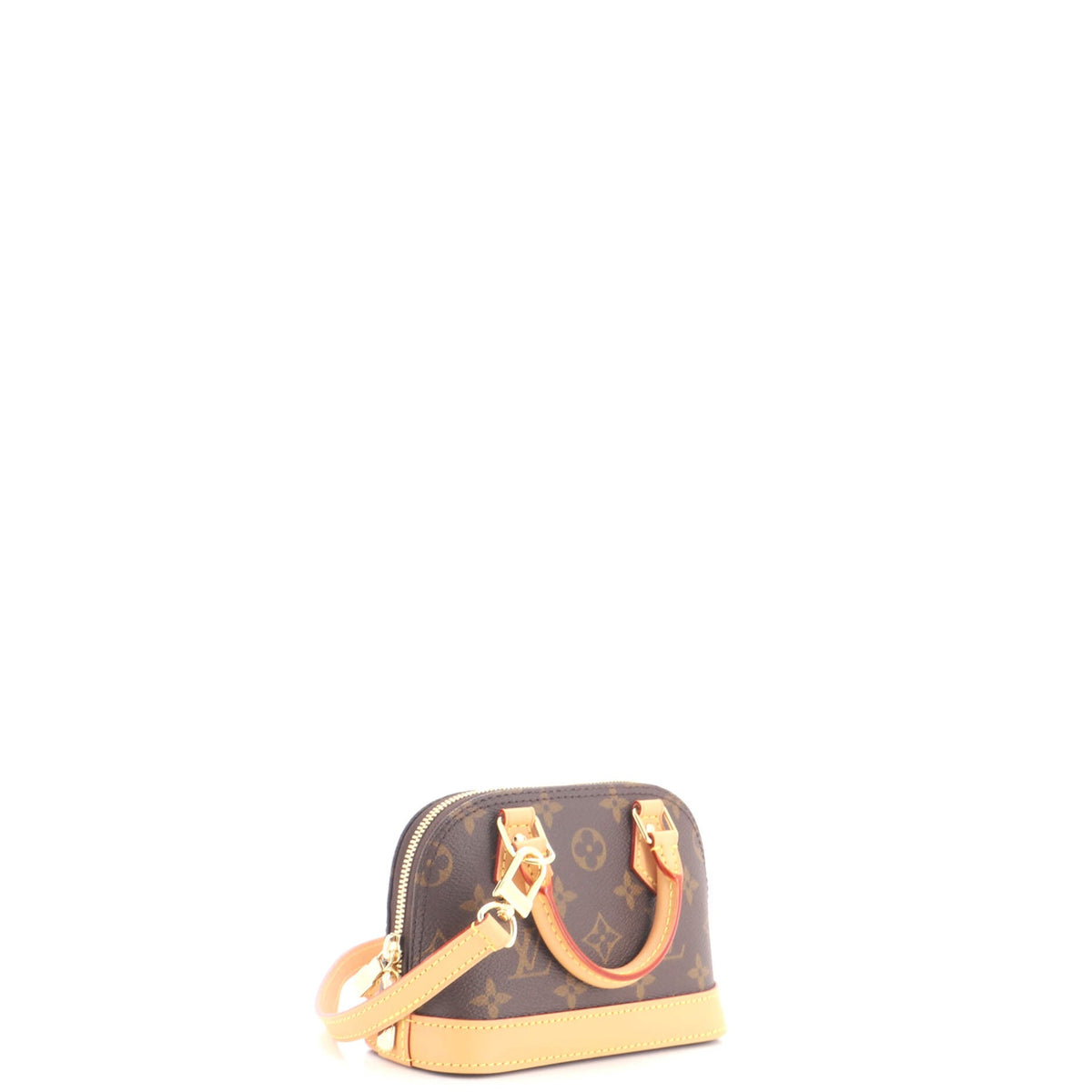 Alma Handbag Monogram Canvas Nano