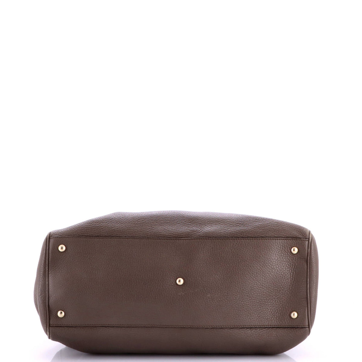 Bamboo Shopper Tote Leather Large