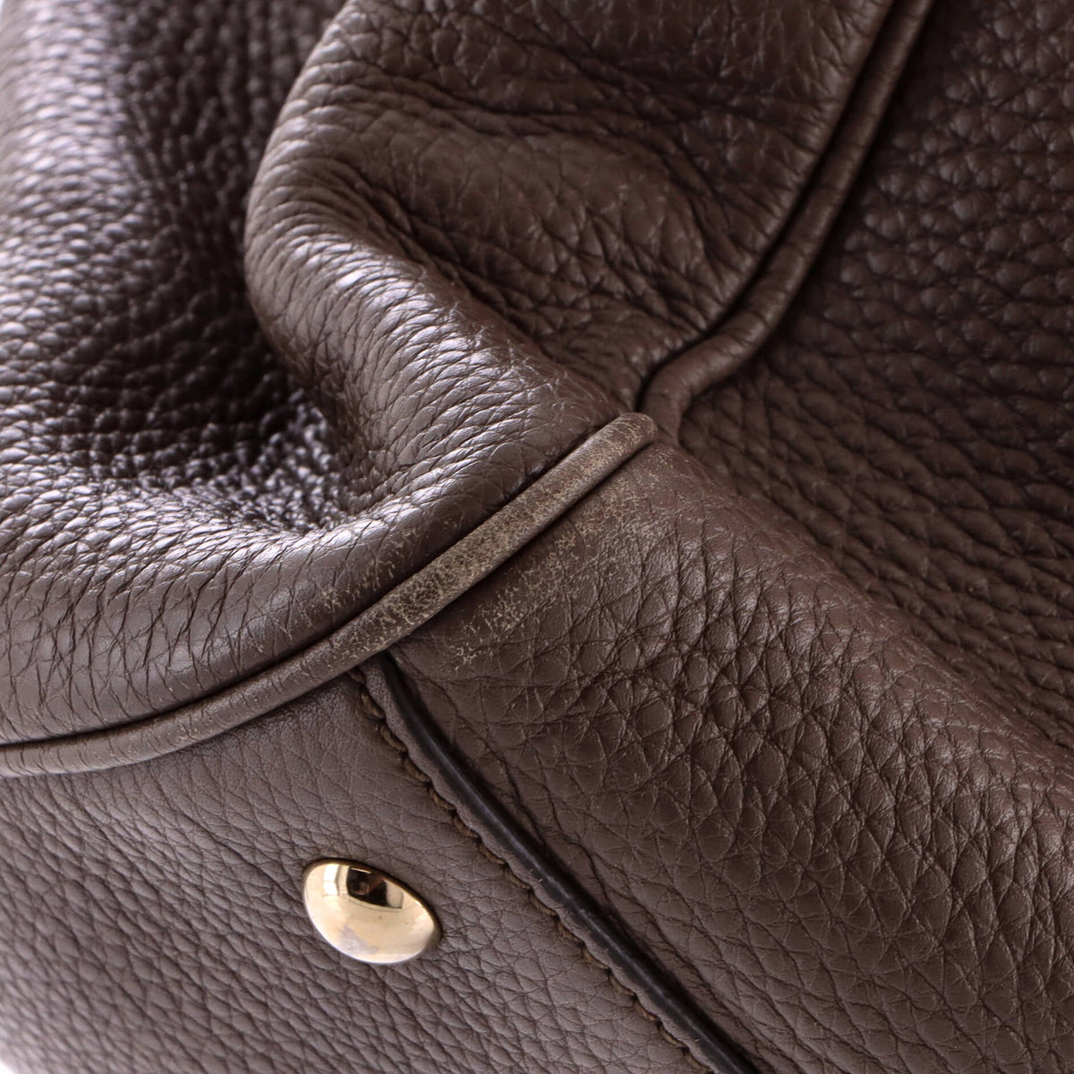 Bamboo Shopper Tote Leather Large