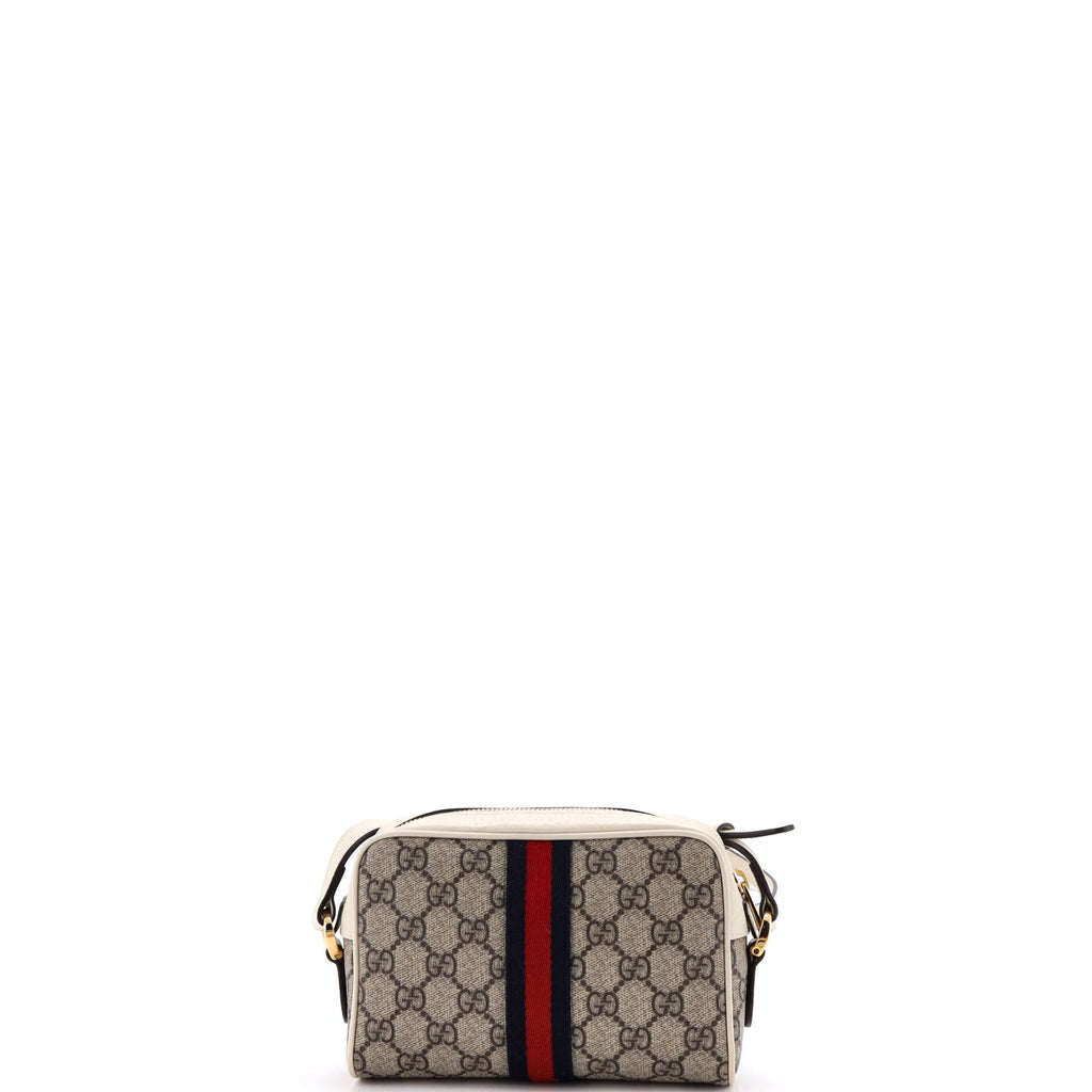 Ophidia Shoulder Bag GG Coated Canvas Mini