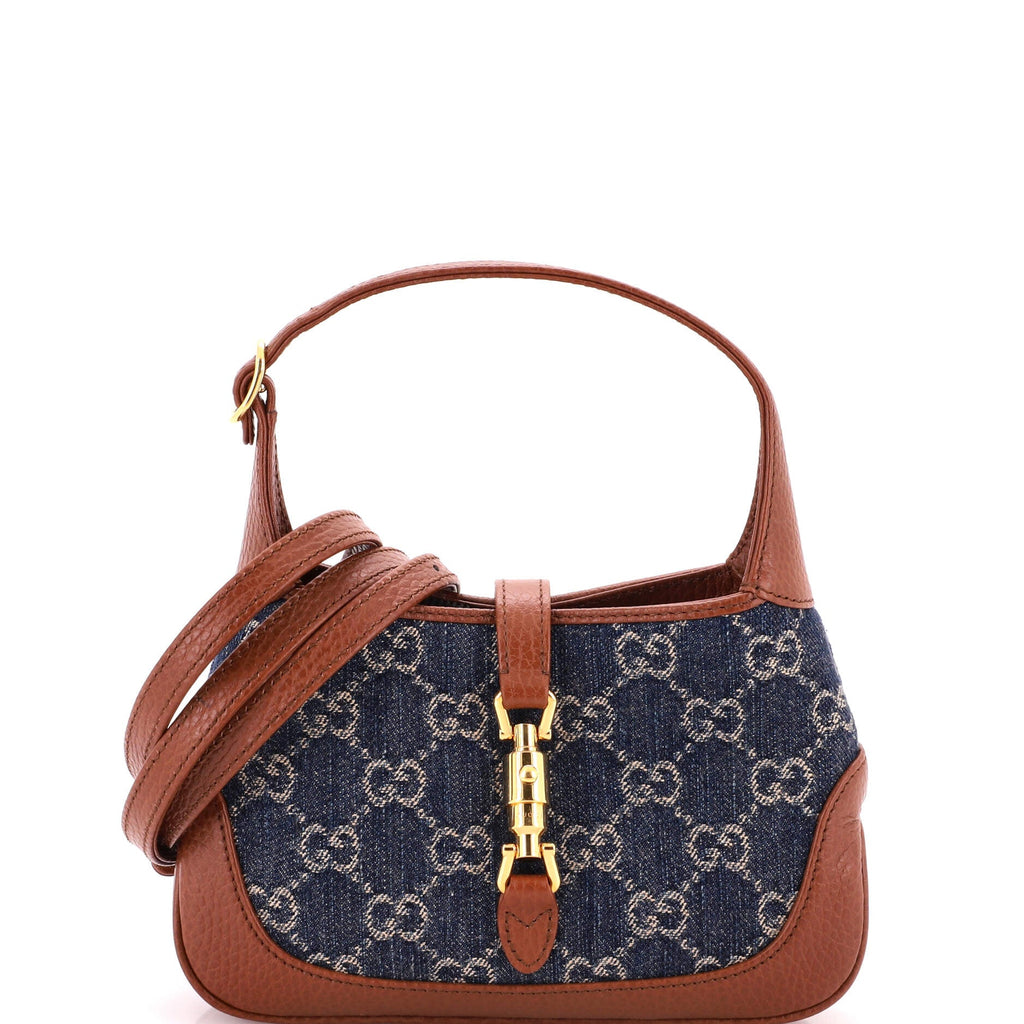 Jackie 1961 Hobo GG Denim Mini