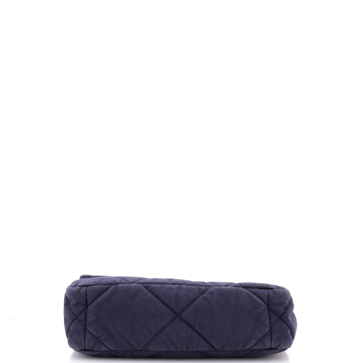 19 Flap Bag Quilted Canvas Medium