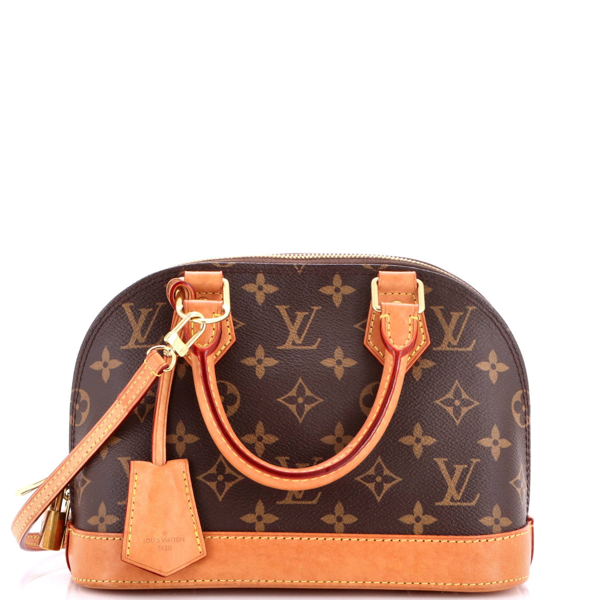 Alma Handbag Monogram Canvas BB