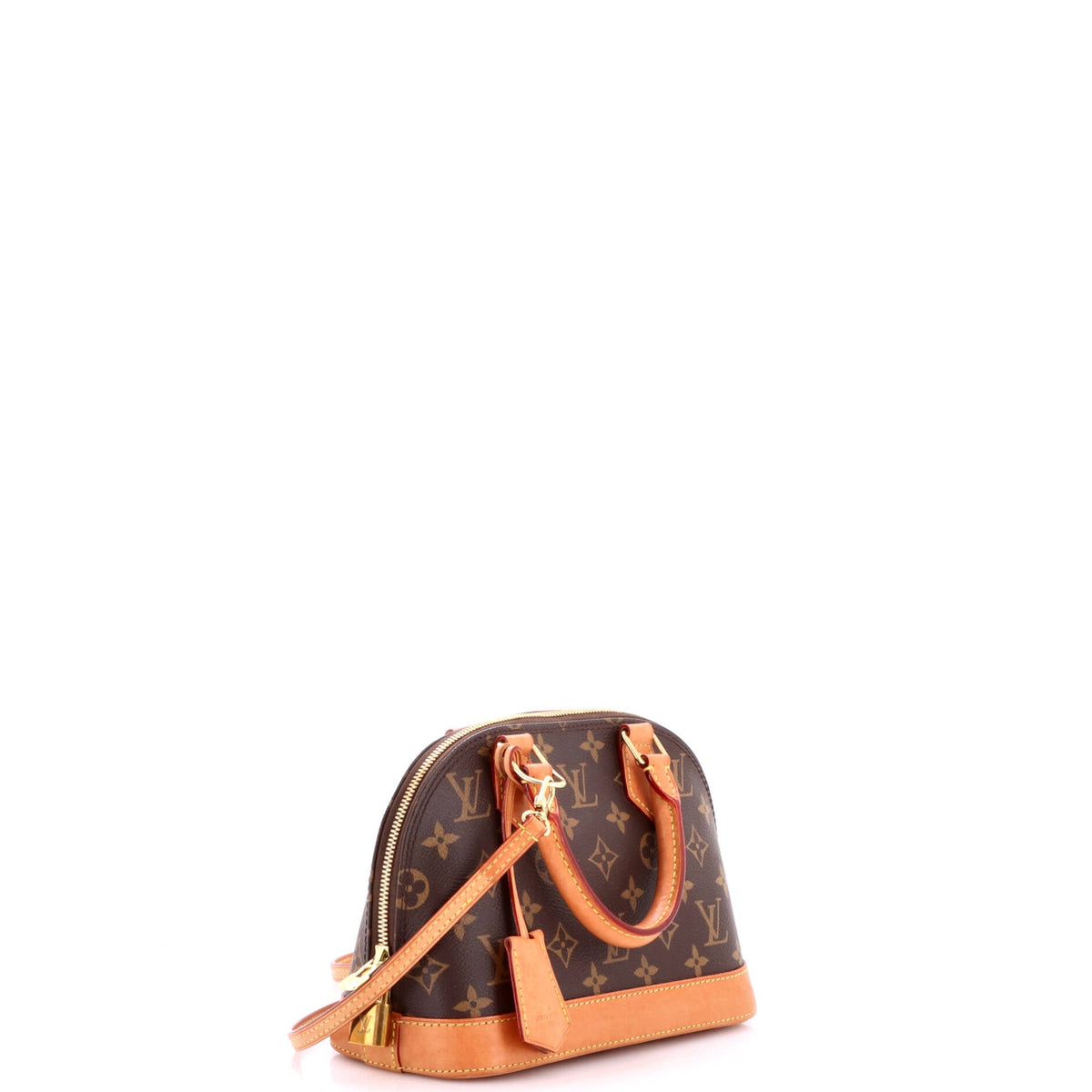 Alma Handbag Monogram Canvas BB