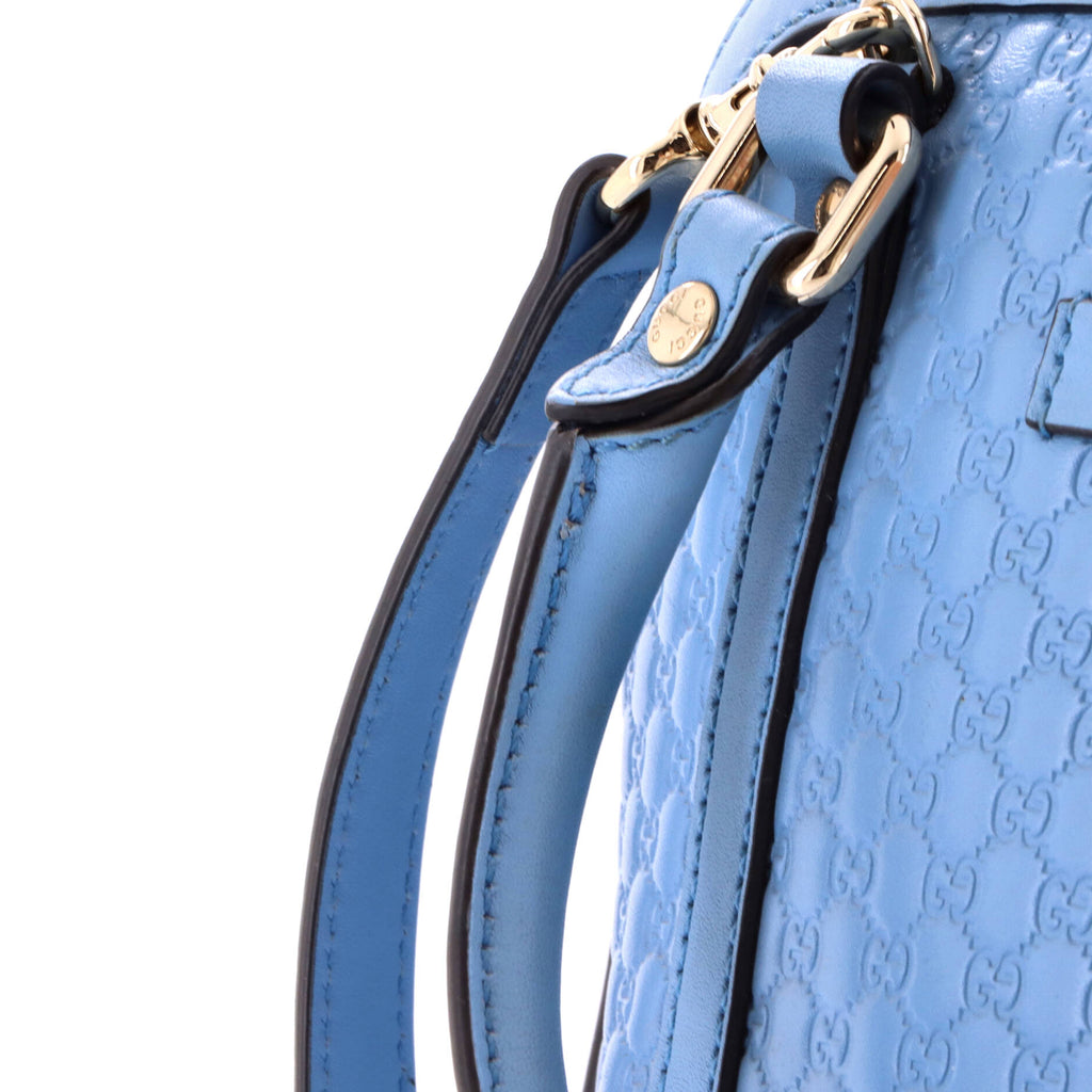 Convertible Dome Satchel Microguccissima Leather Mini