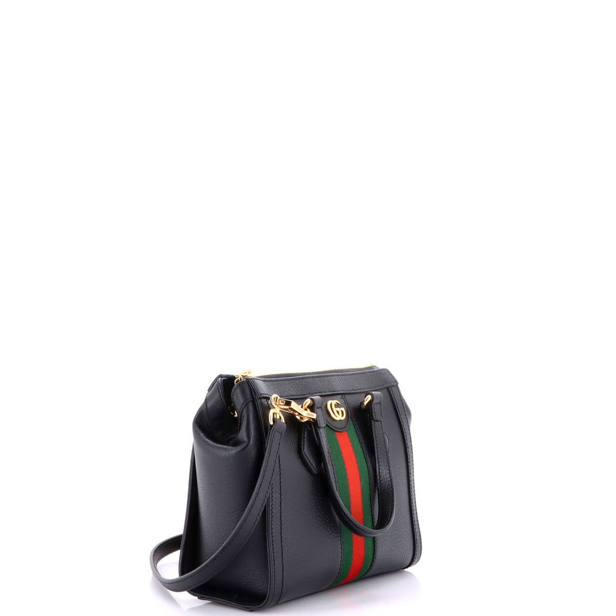 Ophidia Top Handle Tote Leather Small