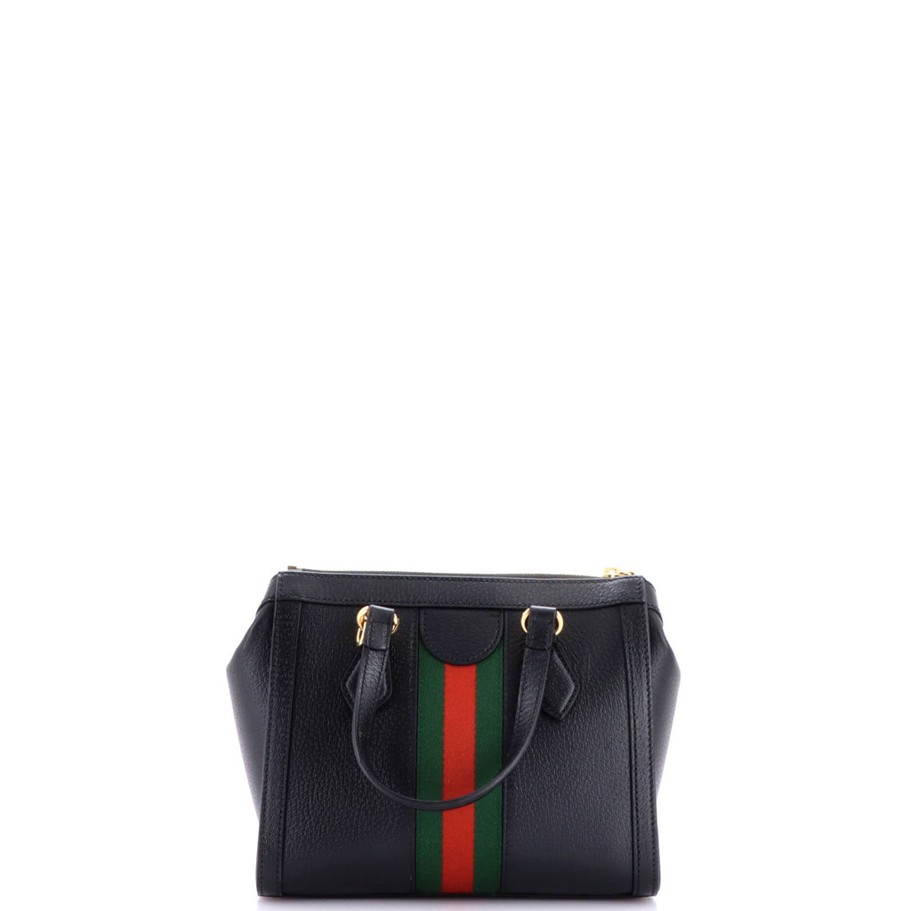 Ophidia Top Handle Tote Leather Small