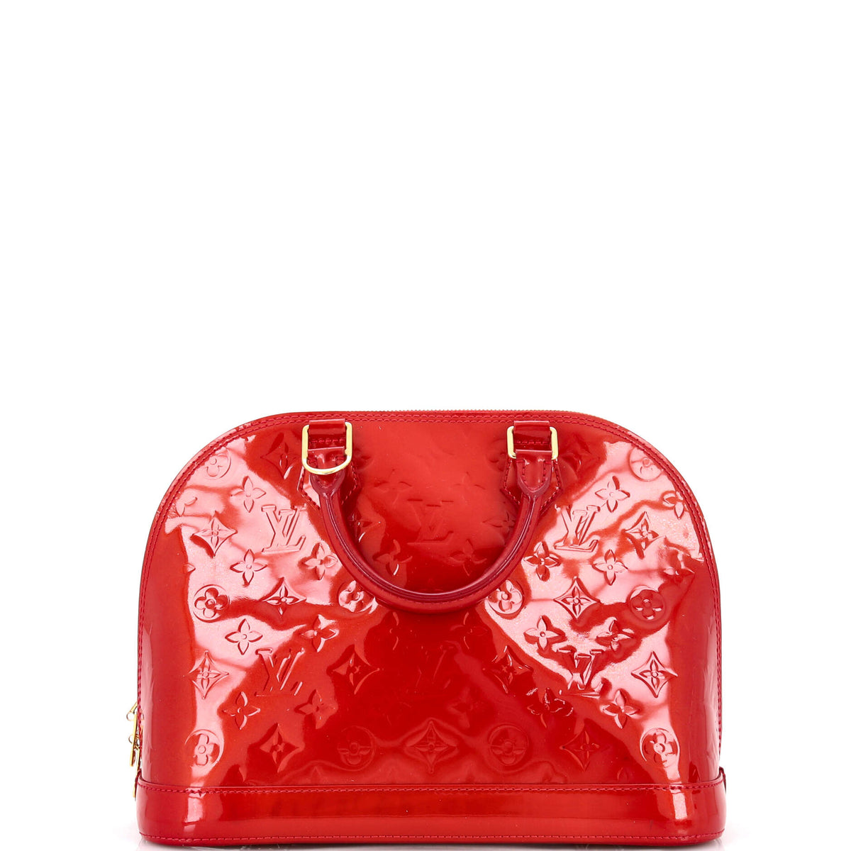 Alma Handbag Monogram Vernis PM