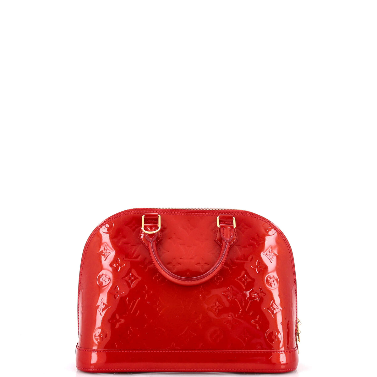 Alma Handbag Monogram Vernis PM