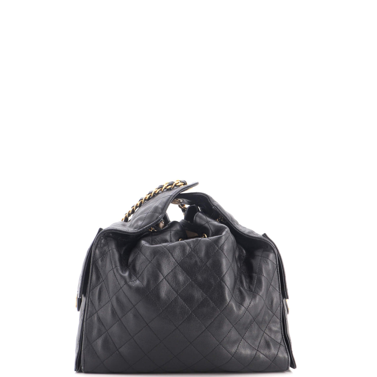 25 Hobo Bag Quilted Caviar Medium
