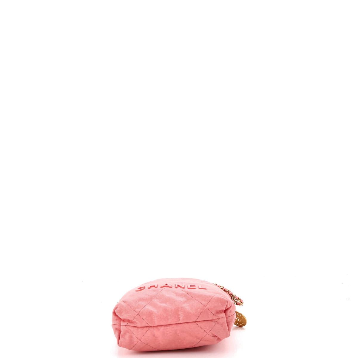 22 Chain Hobo Quilted Caviar Mini