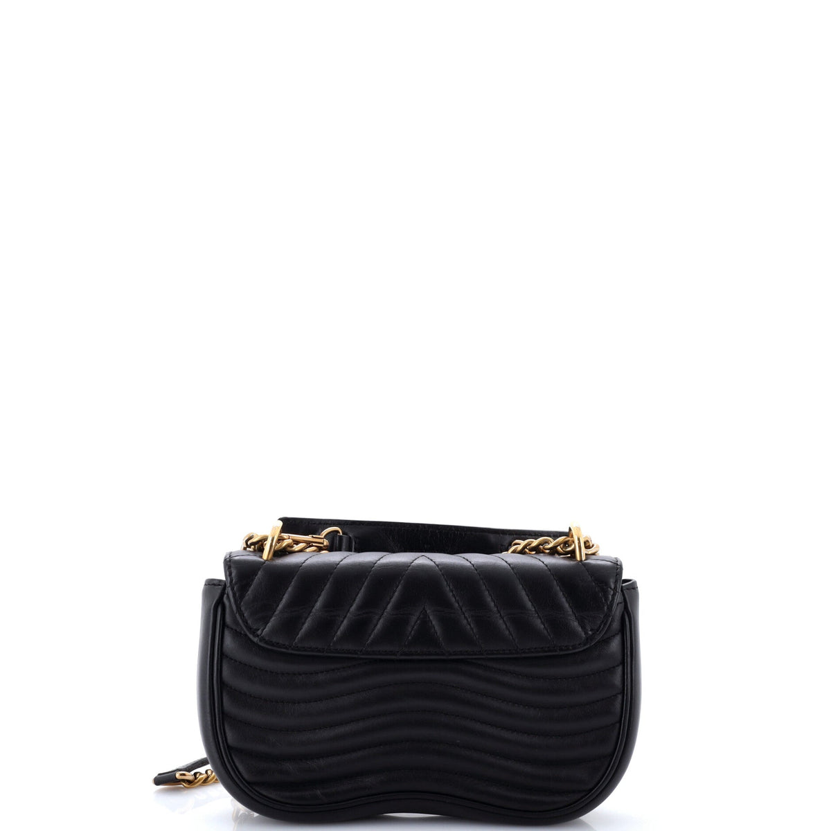 New Wave Chain Bag Quilted Leather PM