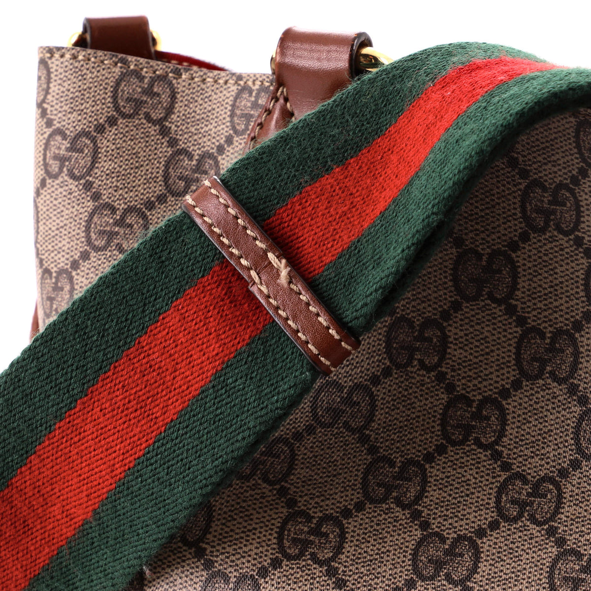 Reversible Web Tote GG Coated Canvas