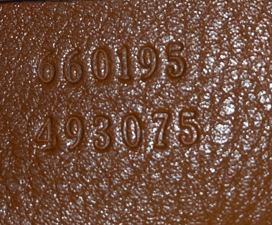 Diana NM Bamboo Handle Tote Leather Small