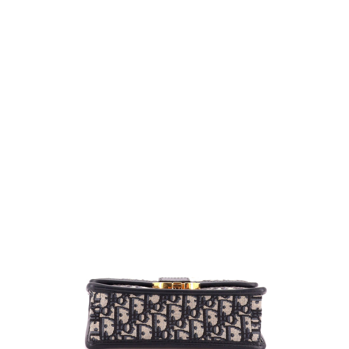 30 Montaigne Chain Flap Bag Oblique Canvas East West