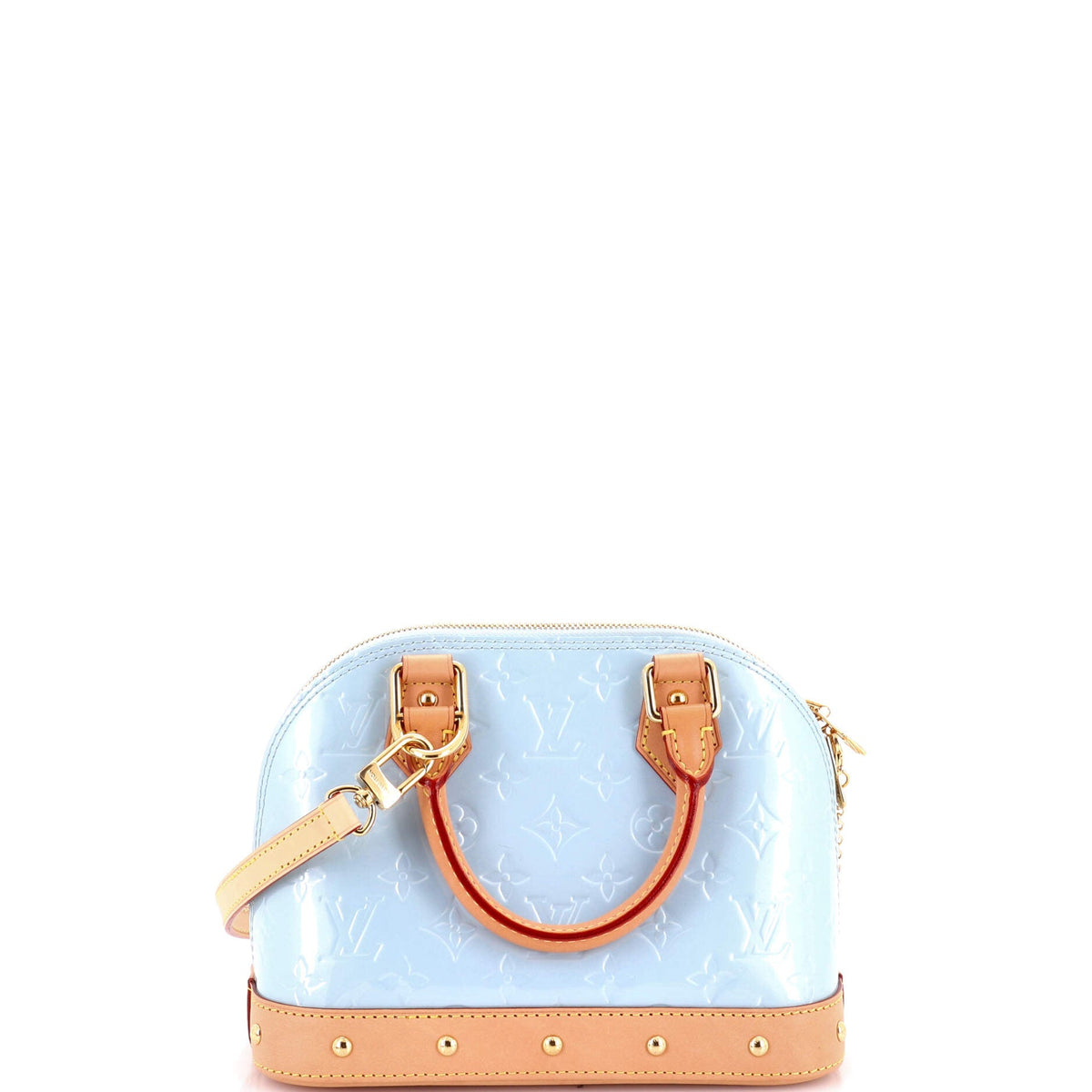 Alma Charm Chain Handbag Monogram Vernis BB