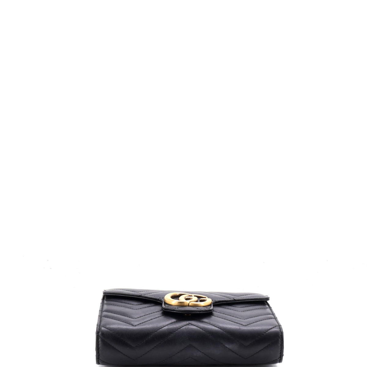 GG Marmont Chain Wallet Matelasse Leather Mini