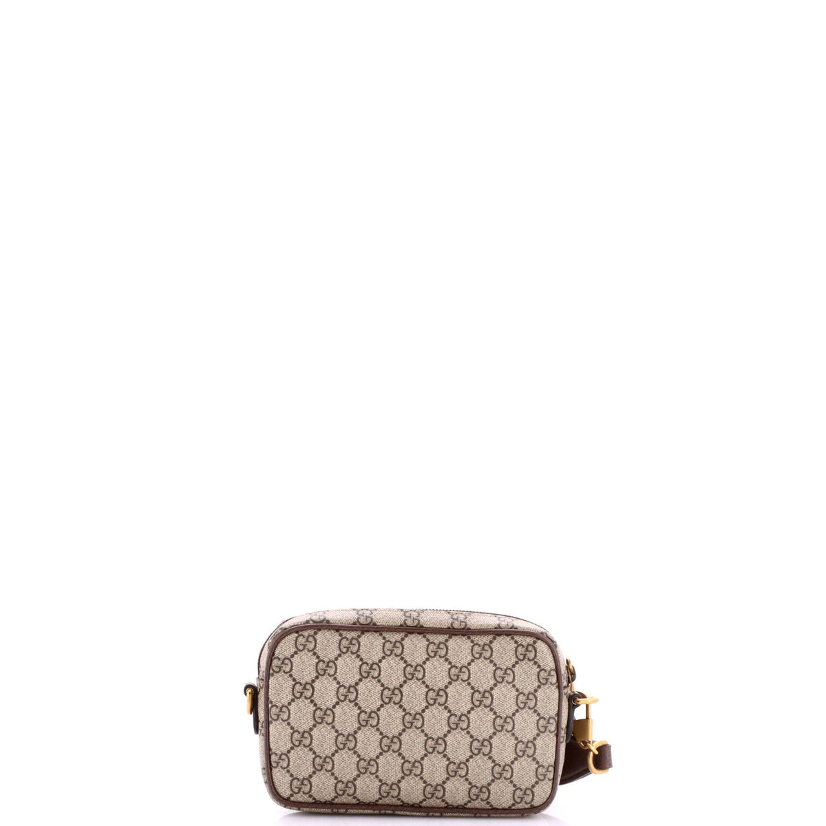 Ophidia Front Pocket Camera Bag GG Coated Canvas Mini