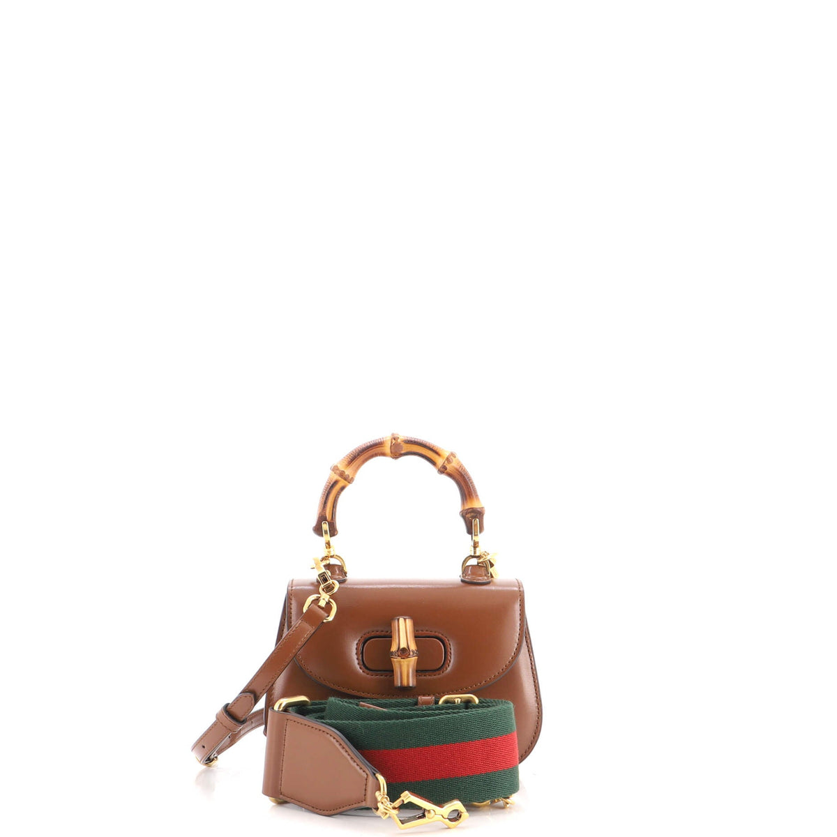Bamboo 1947 Top Handle Bag Leather Mini