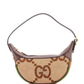 Ophidia Half Moon Bag Jumbo GG Canvas Mini